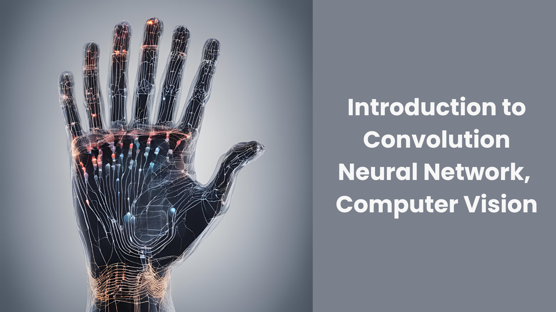 Introduction to Convolution Neural Network (CNNs)