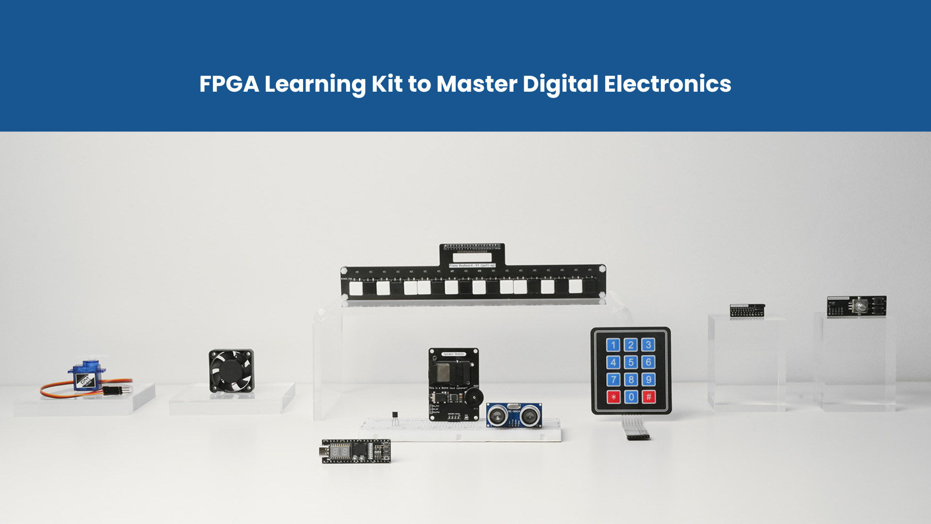 Master Digital Electronics with FPGA Learning Kit