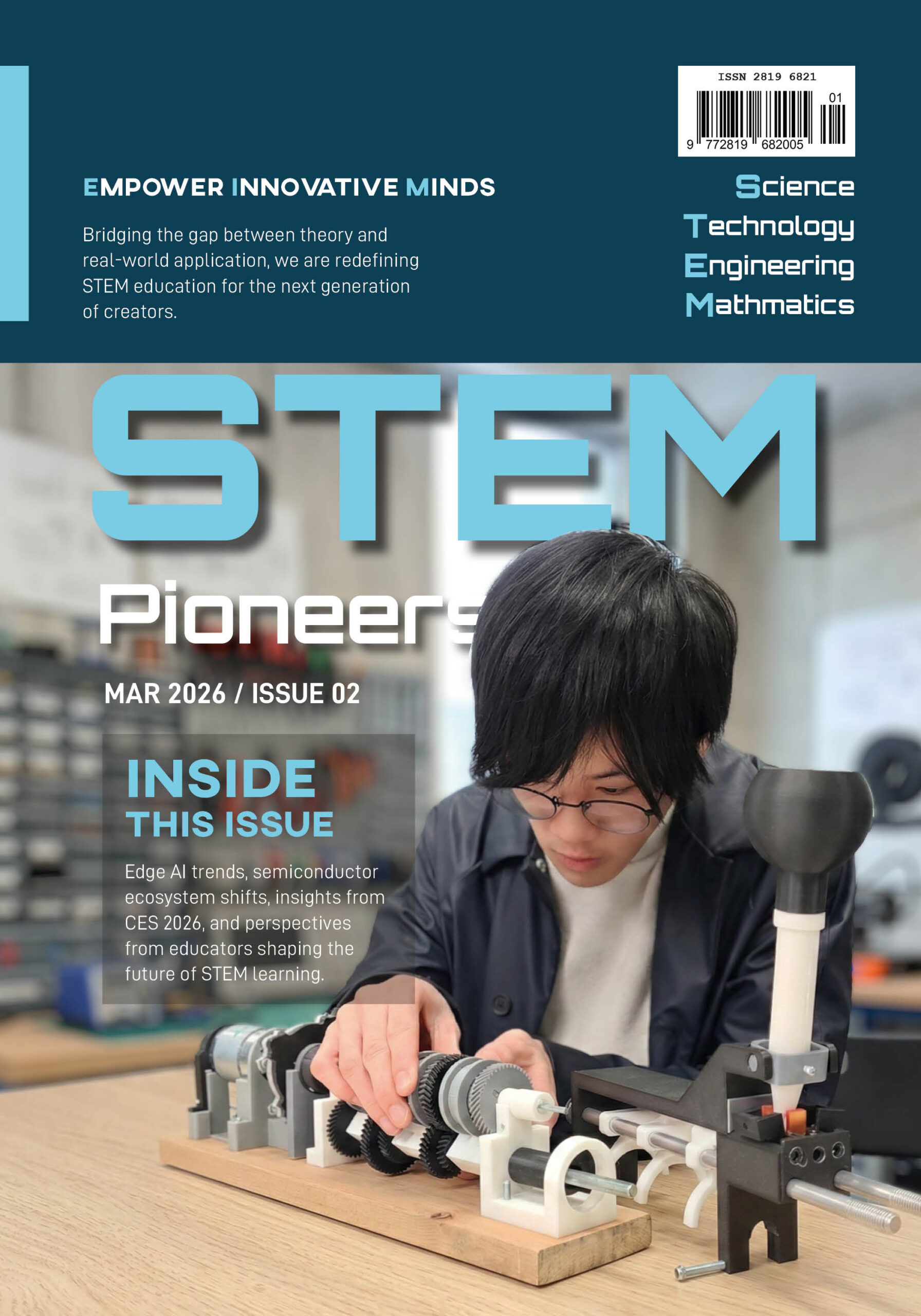 STEM Pioneers Issue 02 cover
