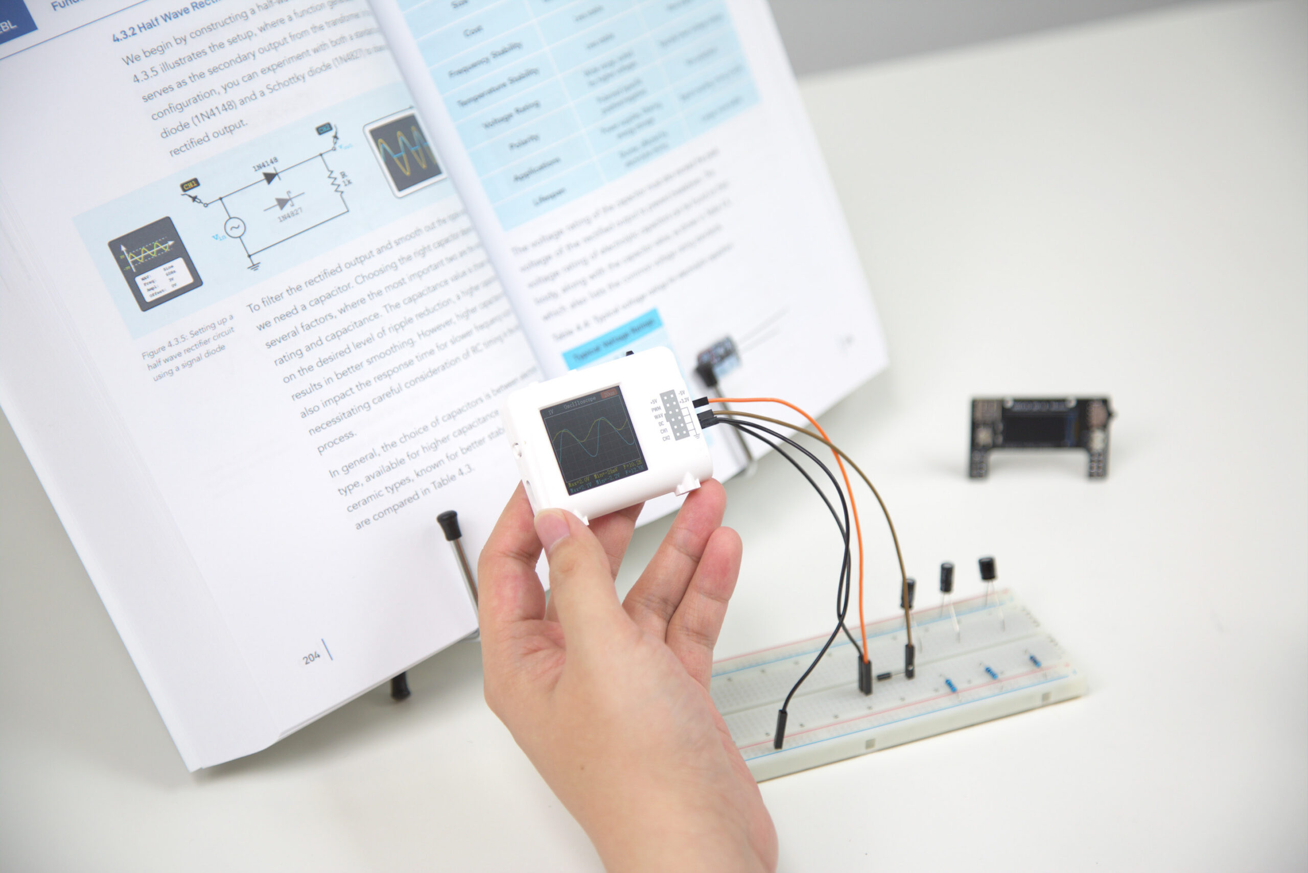 Hands-on electronics testing