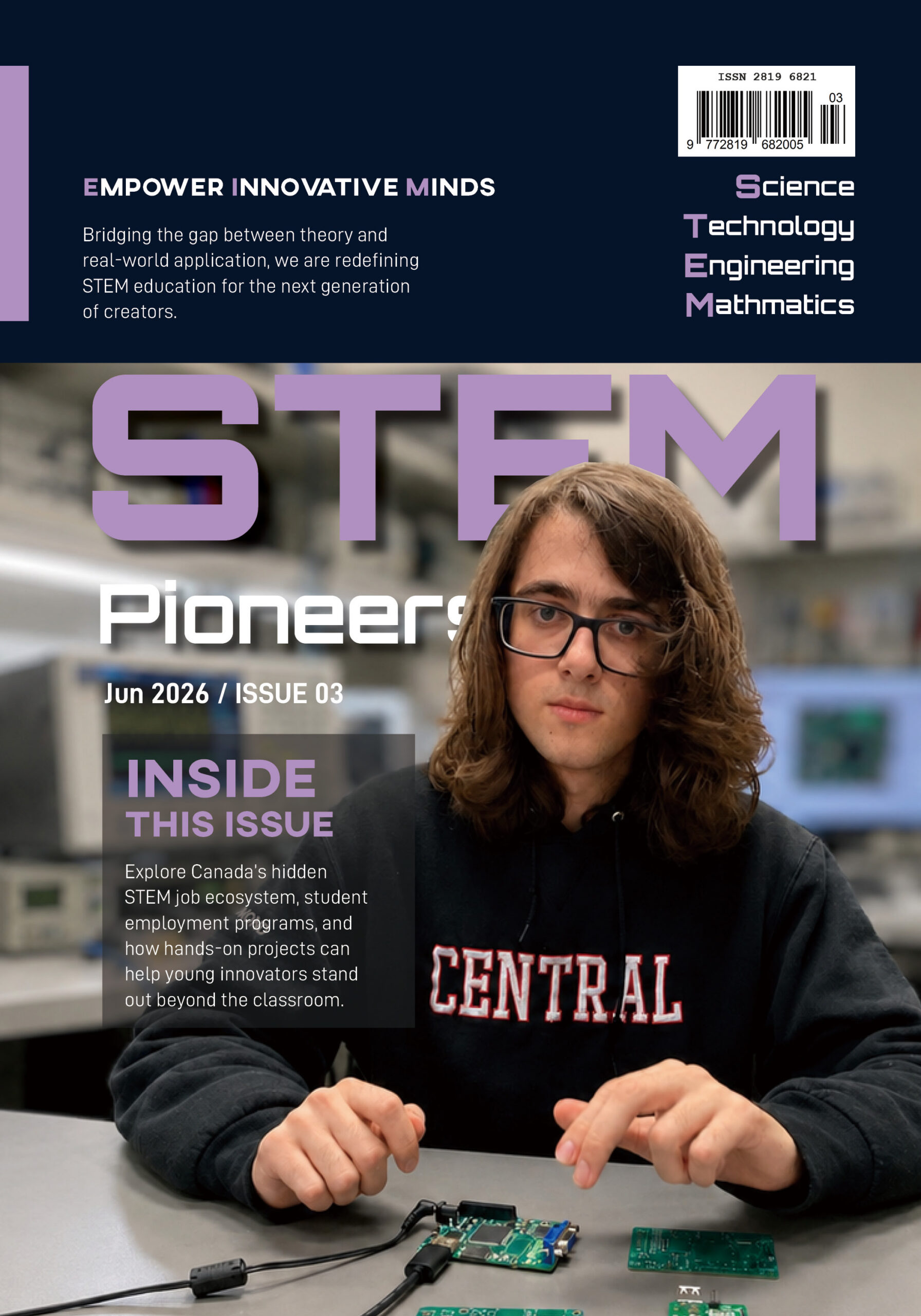 STEM Pioneers Issue 03 cover