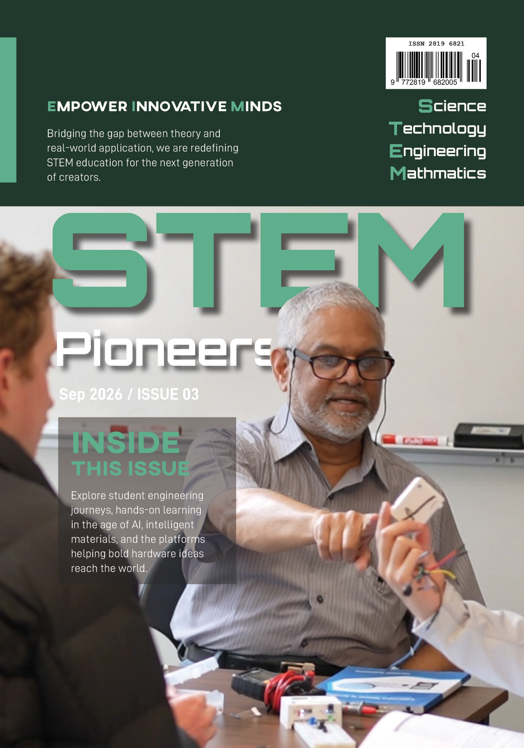STEM Pioneers Issue 04 cover